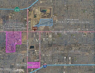 Plus de détails pour NEC Foothill Blvd & Dewey Way, Upland, CA - Commerce de détail à louer