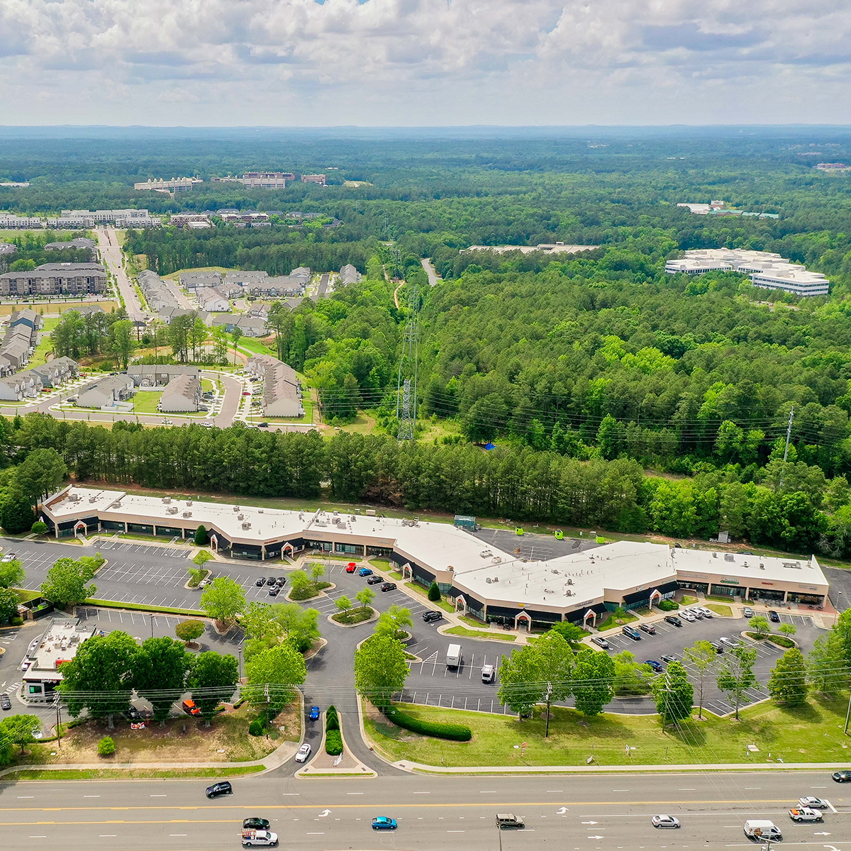 5400-5412 S Miami Blvd, Durham, NC for lease Aerial- Image 1 of 3