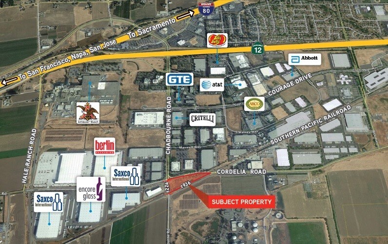 Chadbourne & Cordelia Rd, Fairfield, CA for sale - Building Photo - Image 2 of 3