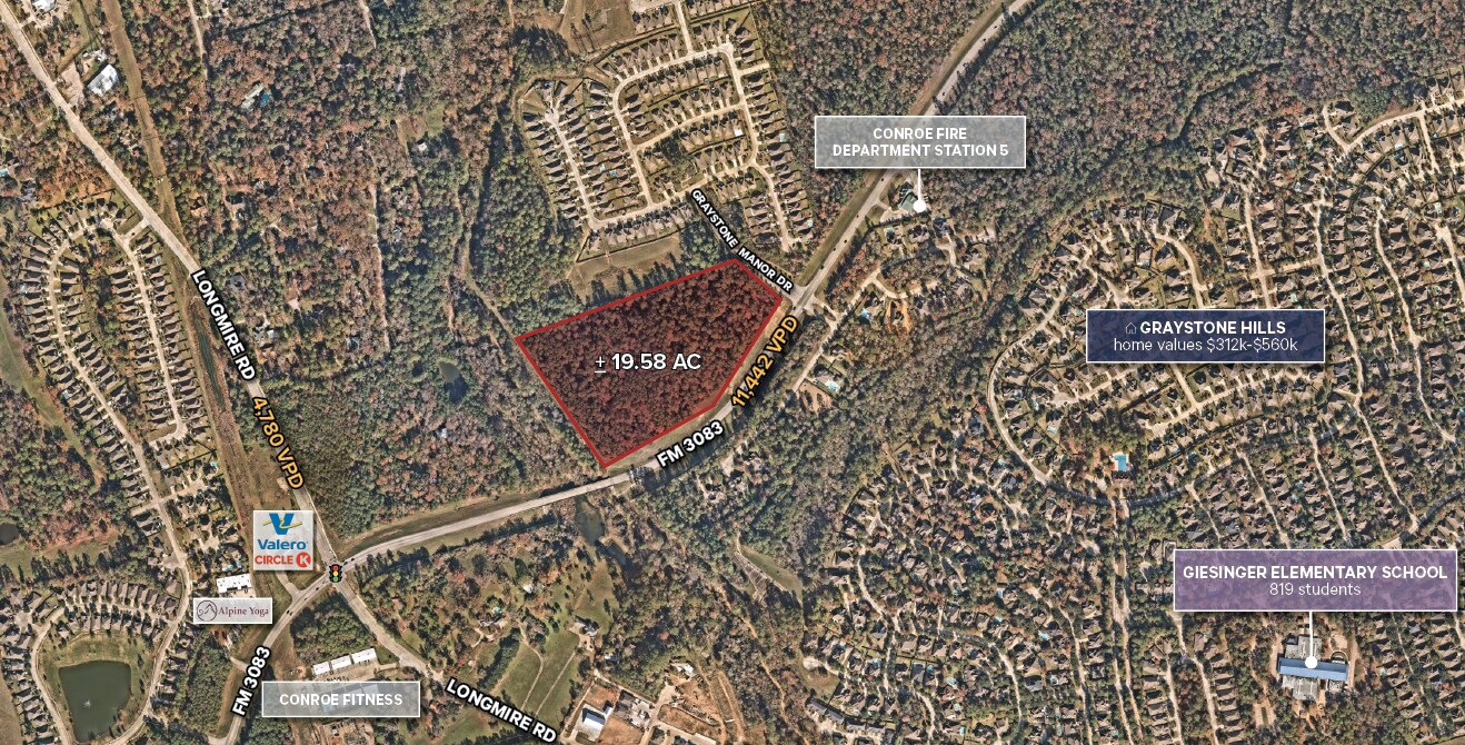 SWC Graystone Manor/FM 3083, Conroe, TX à vendre Photo principale- Image 1 de 5