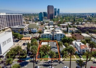 216 S Hamilton Dr, Beverly Hills, CA - Aerial map view - Image1