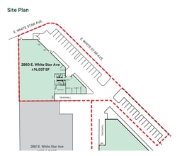 2860 E White Star Ave, Anaheim, CA à louer Plan de site- Image 1 de 2