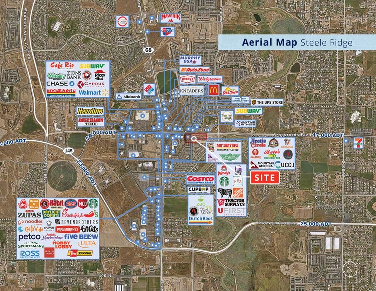 369 E Crossroads Blvd, Saratoga Springs, UT for sale - Aerial - Image 2 of 2