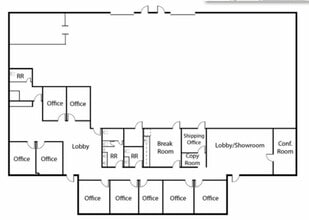 2661 Dow Ave, Tustin, CA for lease Floor Plan- Image 1 of 1