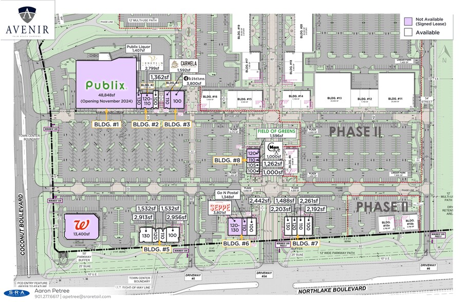 Northlake Blvd, Palm Beach Gardens, FL à louer - Plan de site - Image 1 de 2