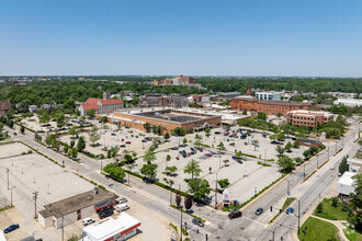 100 Lincoln Sq, Urbana, IL - aerial  map view