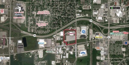 300 Agency, West Burlington, IA - Aerial map view