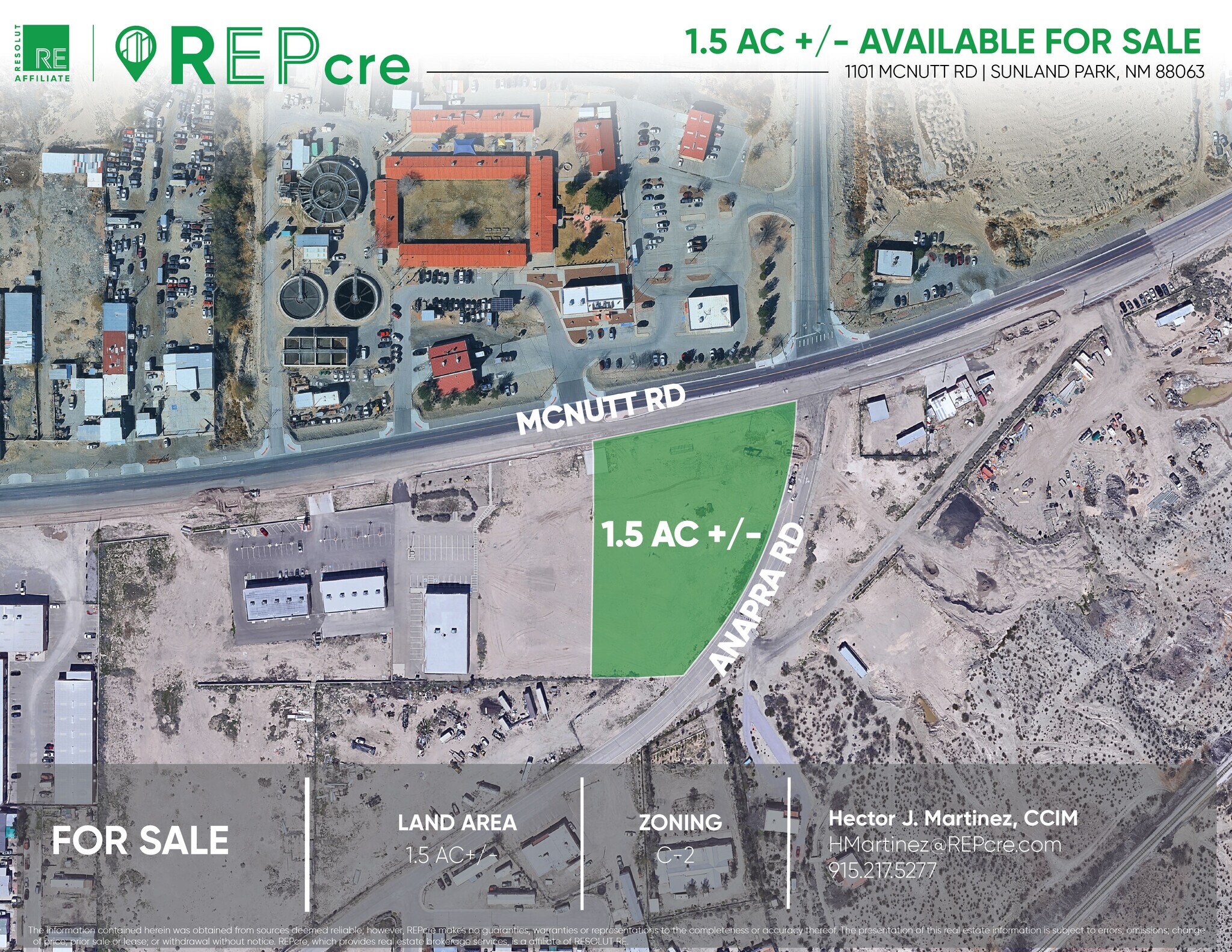 1101 McNutt Rd, Sunland Park, NM à vendre Photo principale- Image 1 de 5
