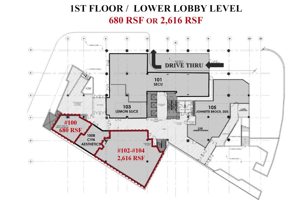 8737 Colesville Rd, Silver Spring, MD à louer Plan d  tage- Image 1 de 1