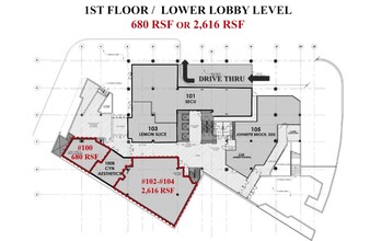 8737 Colesville Rd, Silver Spring, MD à louer Plan d  tage- Image 1 de 1