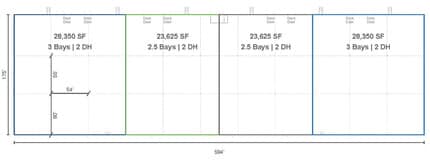 S 145th E Ave. & Admiral Pl., Tulsa, OK for lease Floor Plan- Image 2 of 3