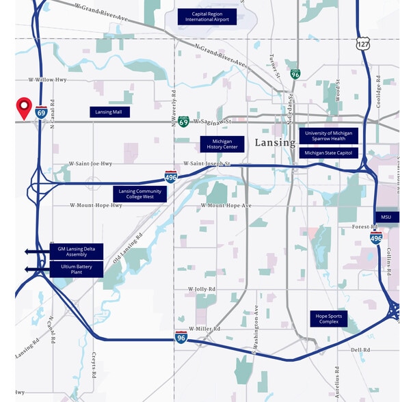 8126 W Willow Hwy, Grand Ledge, MI for sale - Building Photo - Image 2 of 2