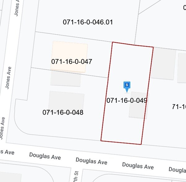 615 Douglas Ave, Nashville, TN à vendre - Plan cadastral - Image 2 de 2
