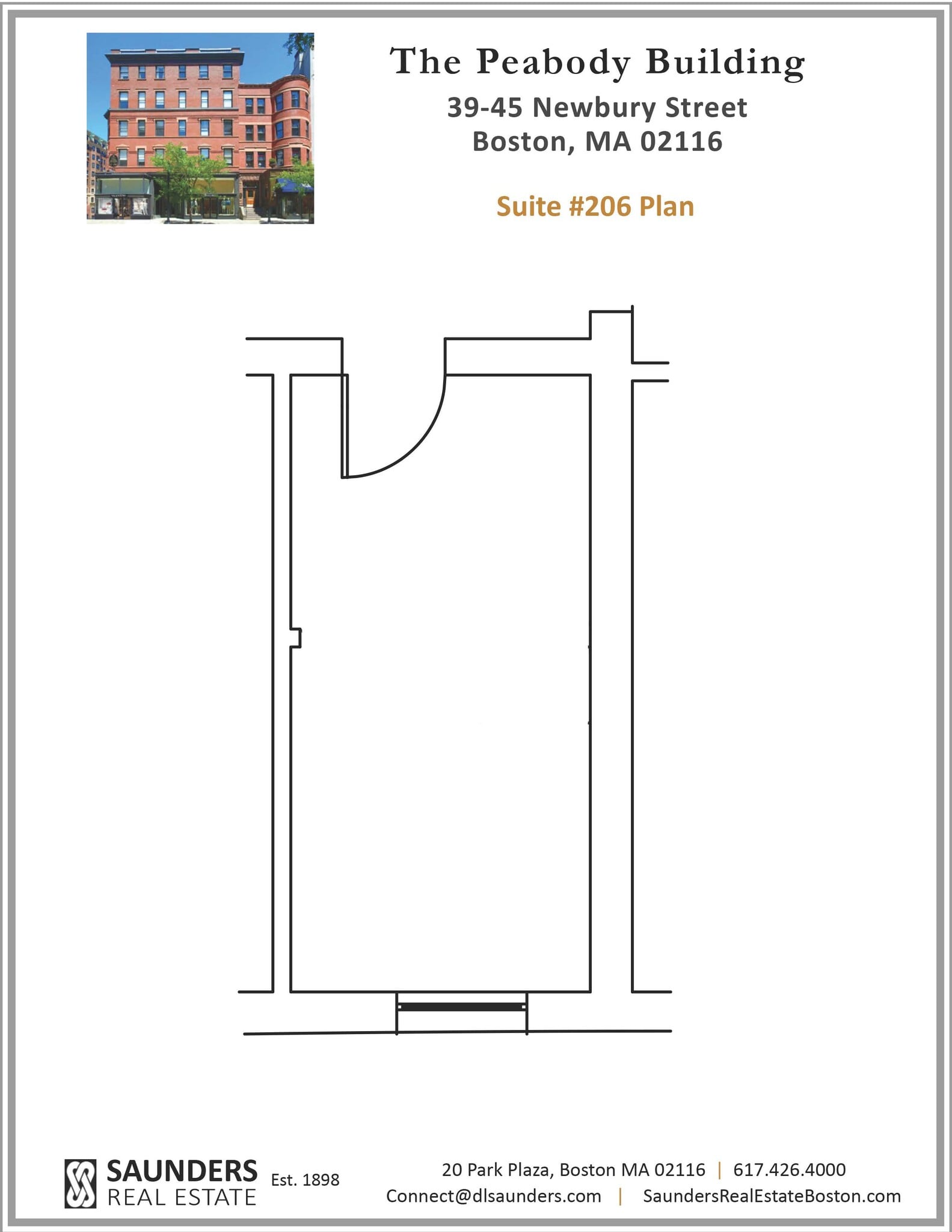 39-45 Newbury St, Boston, MA for lease Floor Plan- Image 1 of 1