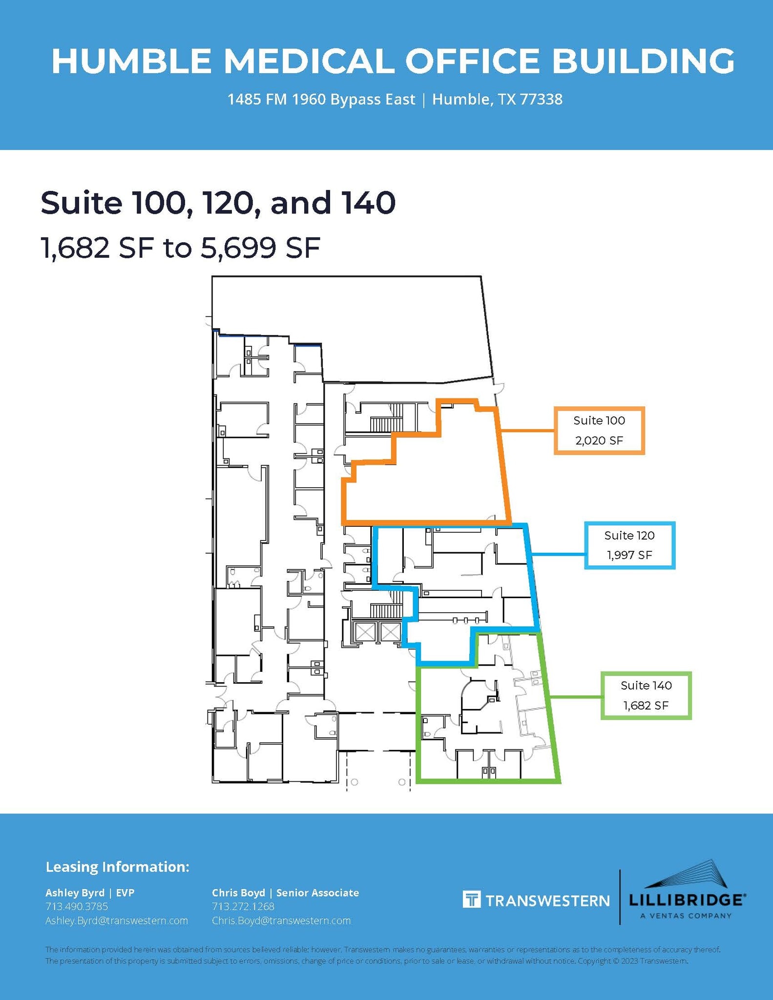 1485 FM 1960 Byp E, Humble, TX for lease Floor Plan- Image 1 of 1