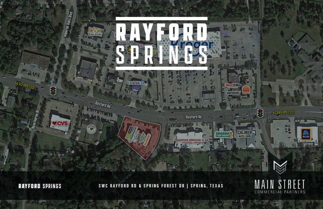 Plus de détails pour 3100 Rayford Rd, Spring, TX - Commerce de détail à louer