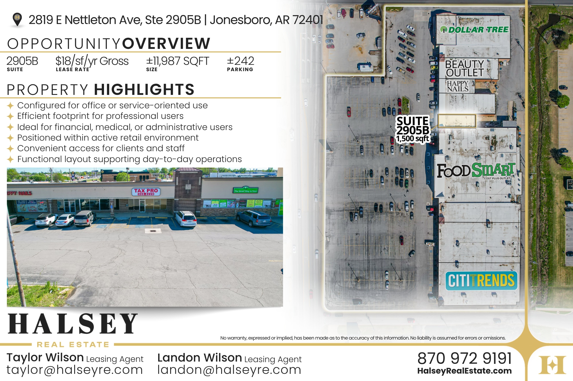 2819 E Nettleton Ave, Jonesboro, AR for lease Interior Photo- Image 1 of 1