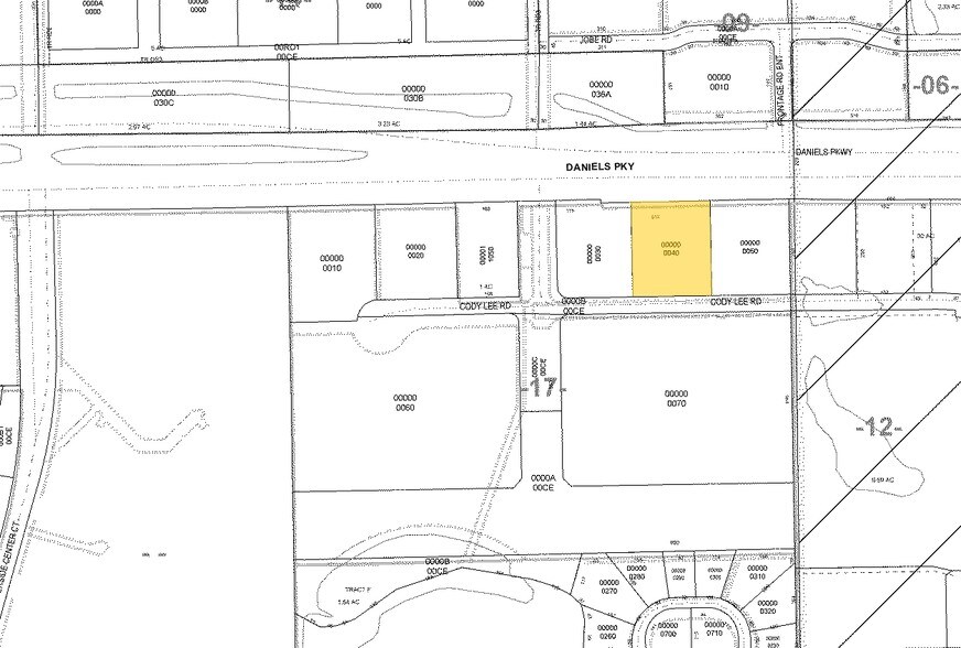 13501-13521 Daniels Pky, Fort Myers, FL à vendre - Plan cadastral - Image 2 de 2