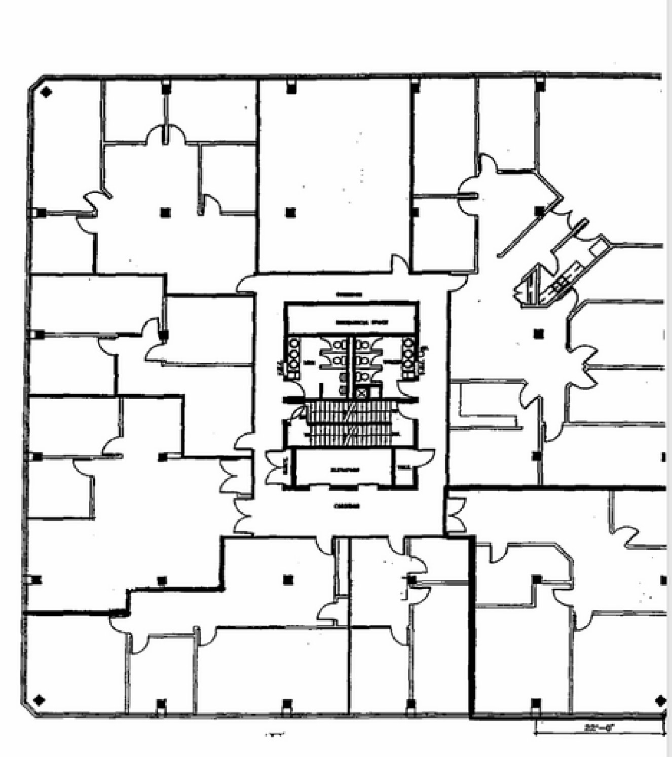 6299 Airport Rd, Mississauga, ON à louer Plan d’étage- Image 1 de 1