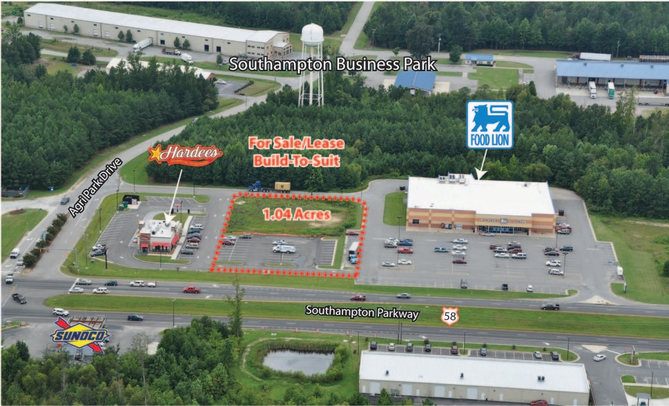 28344 Southampton Pky, Courtland, VA for lease - Building Photo - Image 1 of 6