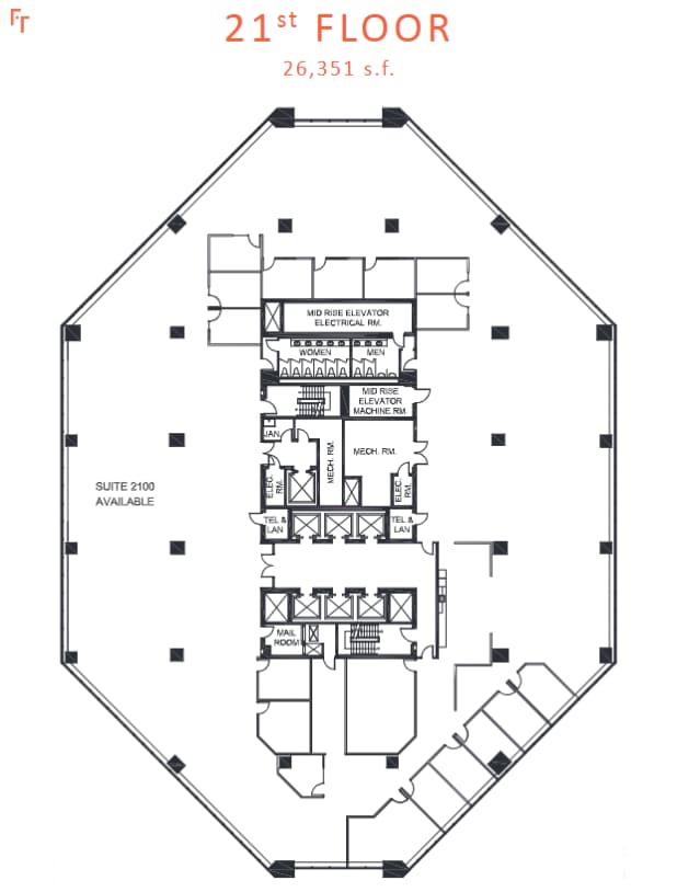 411 1st St SE, Calgary, AB à louer Plan d’étage- Image 1 de 1