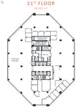 411 1st St SE, Calgary, AB à louer Plan d’étage- Image 1 de 1