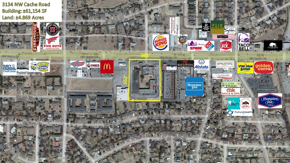 3134 NW Cache Rd, Lawton, OK for sale - Primary Photo - Image 1 of 1