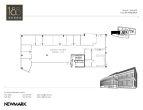 188 Inverness Dr W, Englewood, CO for lease Floor Plan- Image 1 of 2