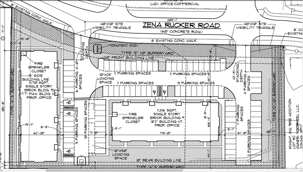 731 Zena Rucker Rd, Southlake, TX à louer - Plan de site - Image 3 de 6