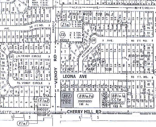 32788 Cherry Hill Rd, Garden City, MI à louer - Plan cadastral - Image 2 de 2