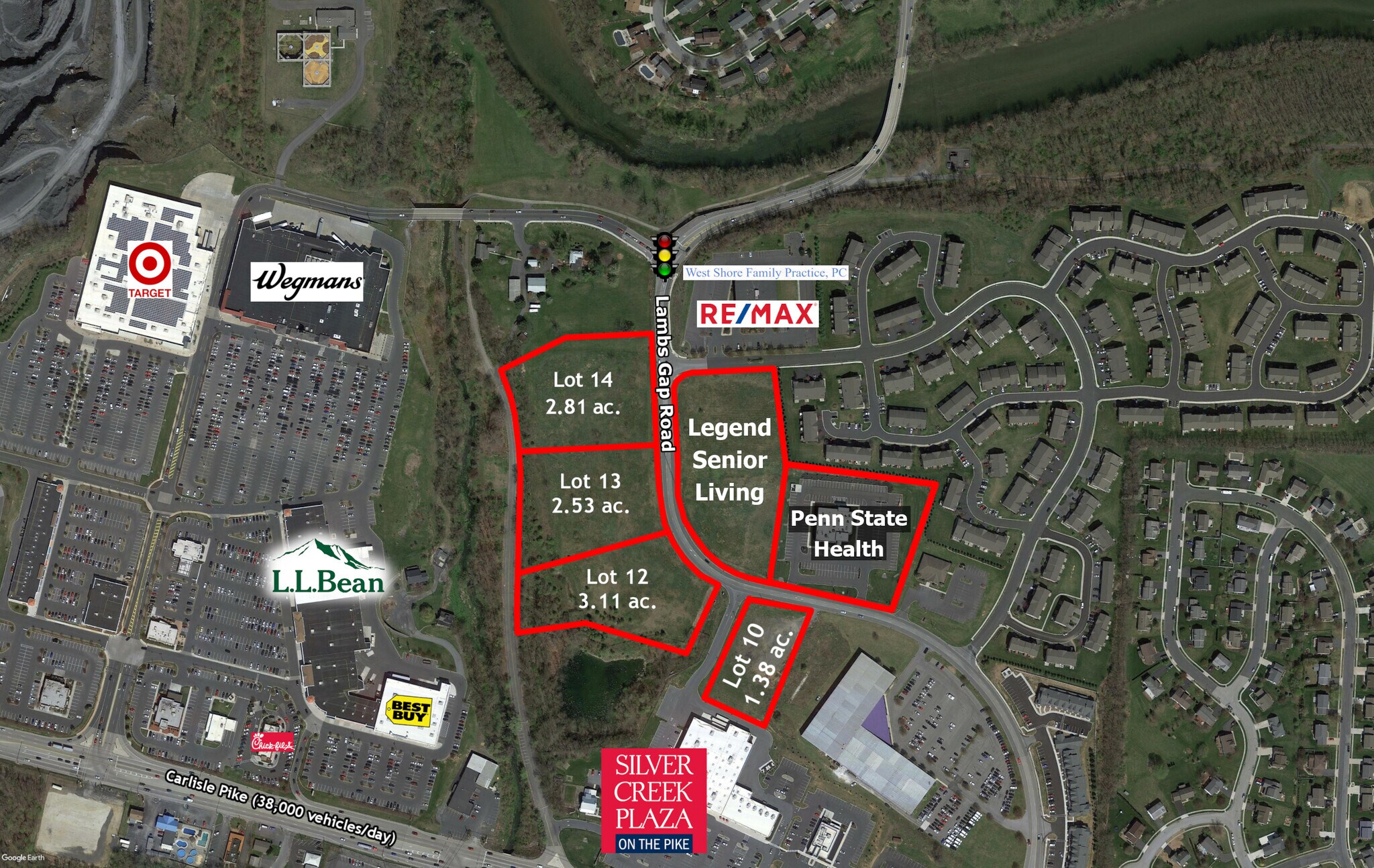 Lambs Gap Rd, Mechanicsburg, PA à louer Plan de site- Image 1 de 7