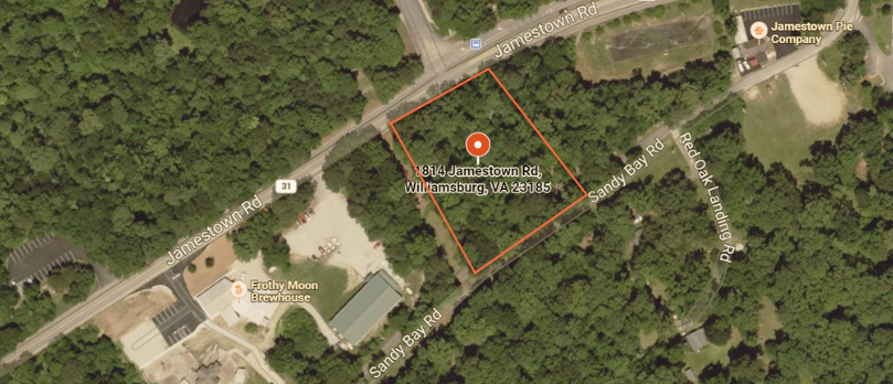 1814 Jamestown Rd, Williamsburg, VA for sale - Building Photo - Image 1 of 1