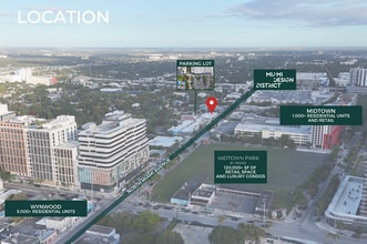 3500 N Miami Ave, Miami, FL - Aérien Vue de la carte
