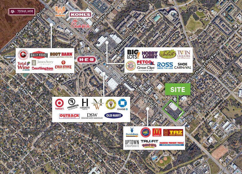 2501 Texas Ave S, College Station, TX à louer - Photo du bâtiment - Image 2 de 5