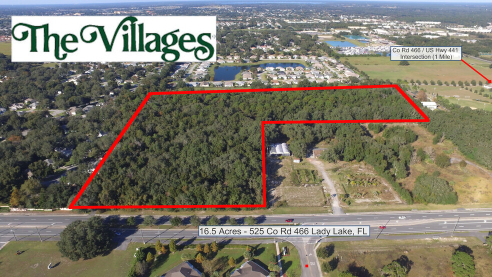 525 Highway 466, Lady Lake, FL à vendre - Aérien - Image 1 de 1