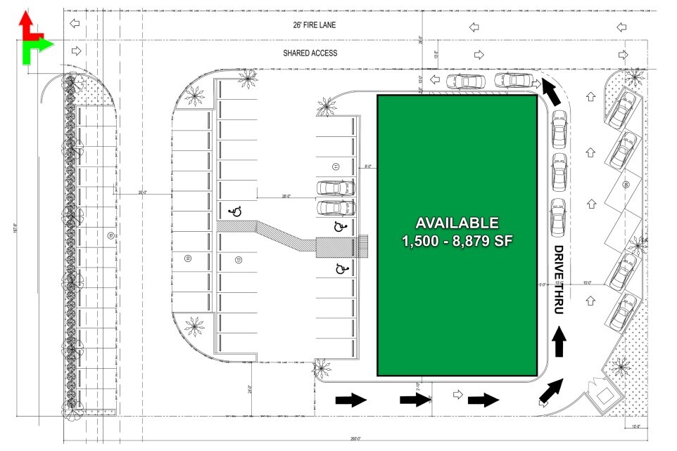 SWC Wells Branch Pky, Pflugerville, TX à louer Plan de site- Image 1 de 1