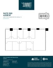 545 E John Carpenter Fwy, Irving, TX à louer Plan d’étage- Image 1 de 1