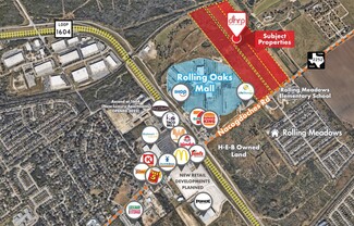 Plus de détails pour ±88 AC (3 LOTS) NEXT TO ROLLING OAKS MAL – Terrain à vendre, San Antonio, TX