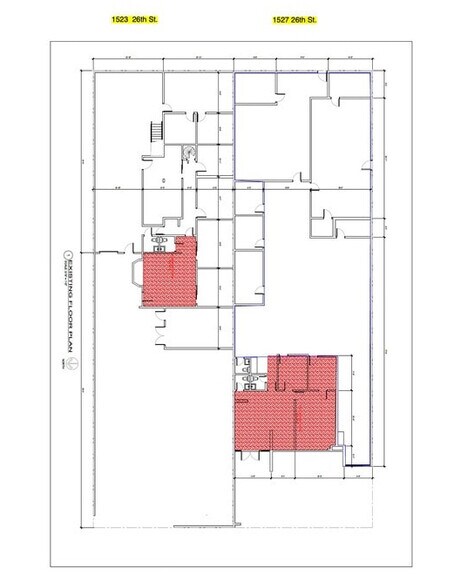 1523 26th St, Santa Monica, CA à louer - Plan d’étage - Image 2 de 4