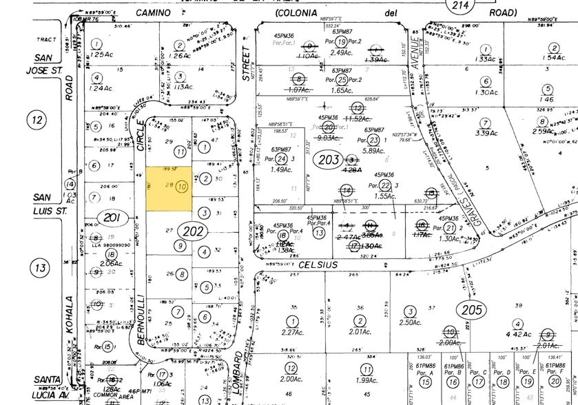 250 Bernoulli Cir, Oxnard, CA à louer - Plan cadastral - Image 2 de 2