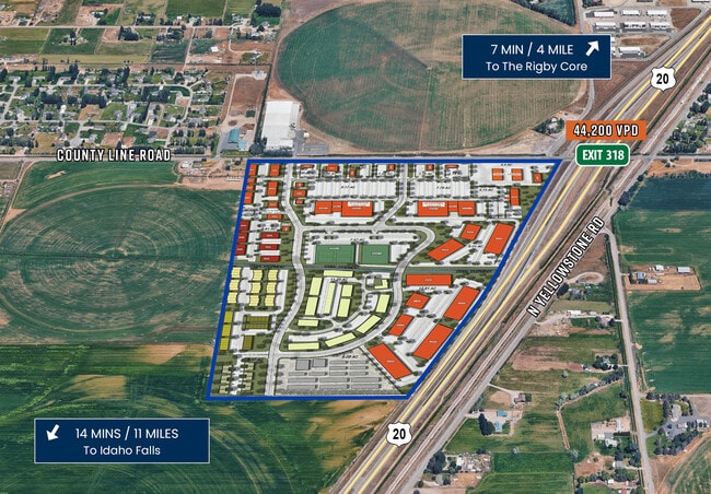 More details for SWC US Highway 20 & County Line Road, Rigby, ID - Retail for Lease