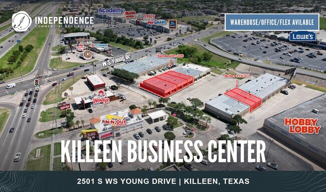 More details for 2501 S W S Young Dr, Killeen, TX - Multiple Space Uses for Lease