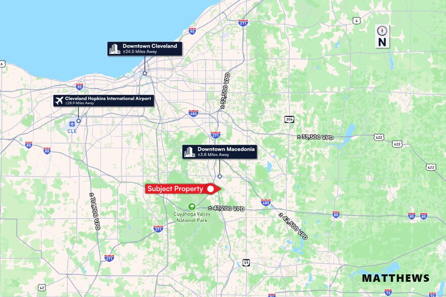 711 E Twinsburg Rd, Macedonia, OH à vendre - Photo du bâtiment - Image 3 de 3