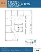 10535 Park Meadows Blvd, Lone Tree, CO à louer Plan d’étage- Image 1 de 1