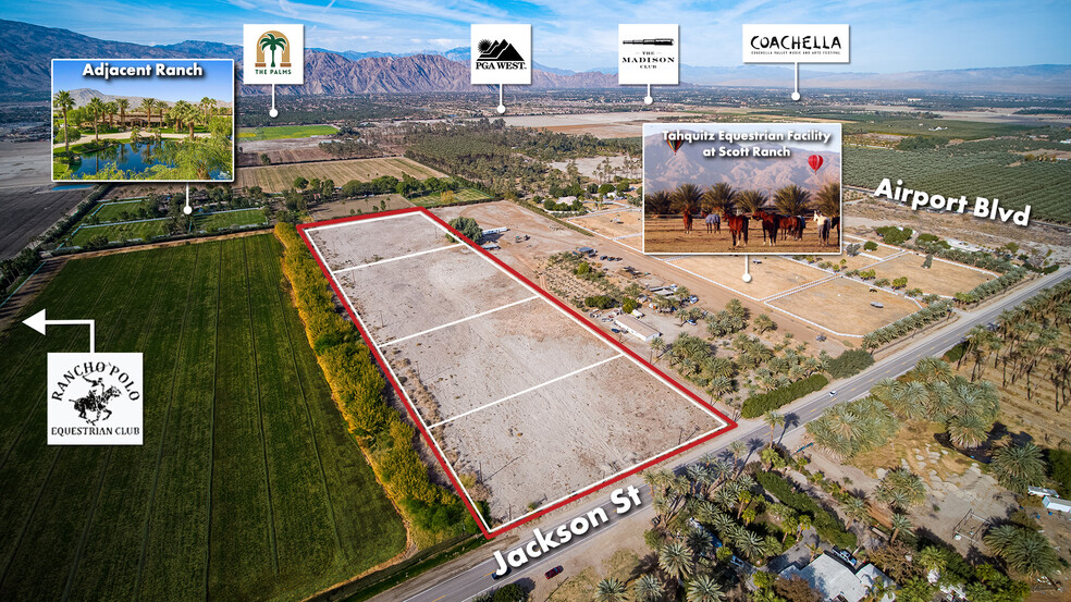 Jackson St, Thermal, CA for sale - Aerial - Image 1 of 4