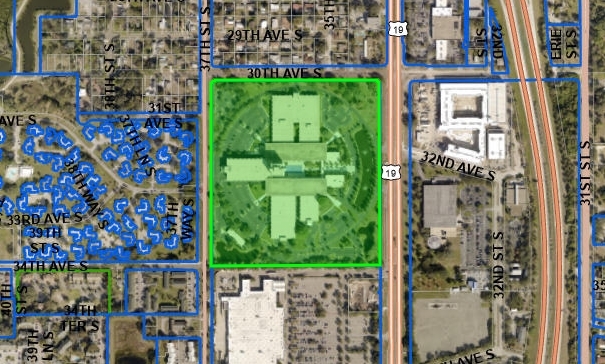 3201 34th St S, Saint Petersburg, FL à louer - Plan cadastral - Image 3 de 3