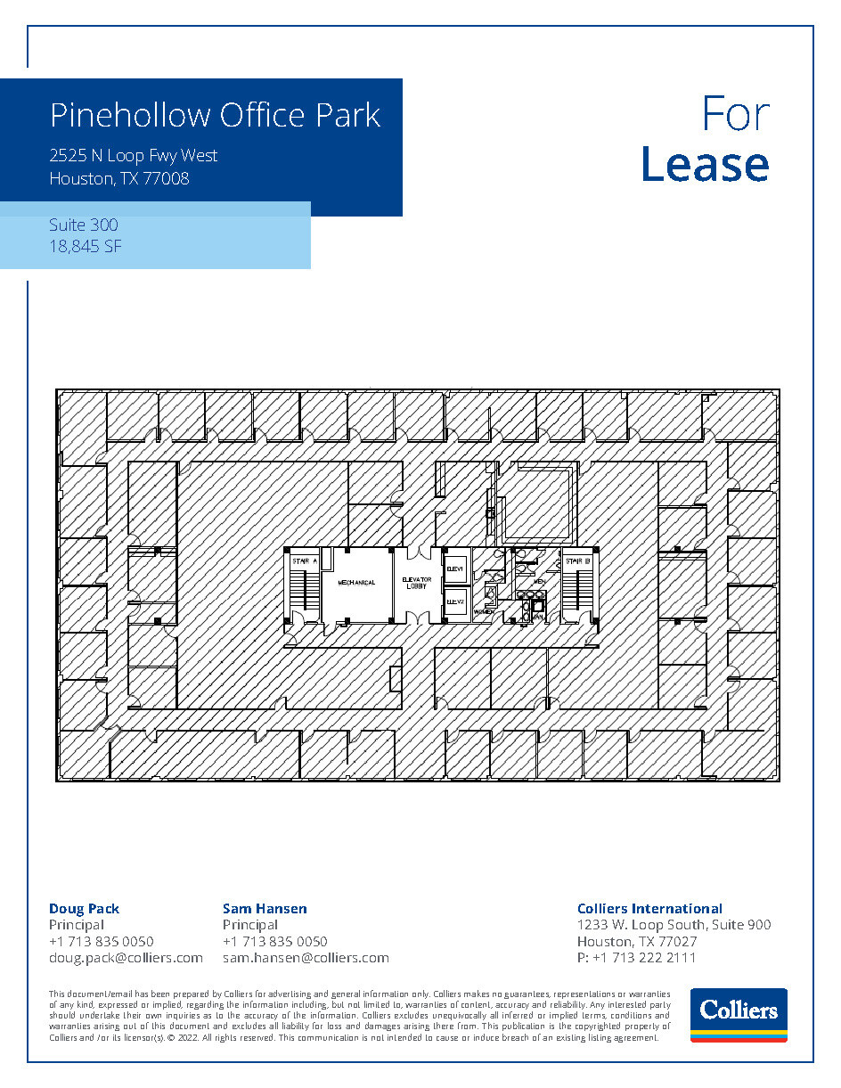 2525 N Loop Fwy W, Houston, TX for lease Floor Plan- Image 1 of 1