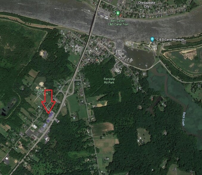 2525 Augustine Herman Hwy, Chesapeake City, MD à vendre - Photo du bâtiment - Image 2 de 9