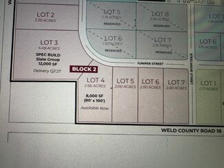 Plus de détails pour 25093 Co 18 rd, Keenesburg, CO - Terrain à louer