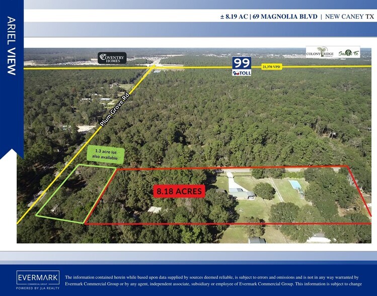 69 Magnolia blvd, Huffman, TX à vendre - Photo du bâtiment - Image 2 de 8